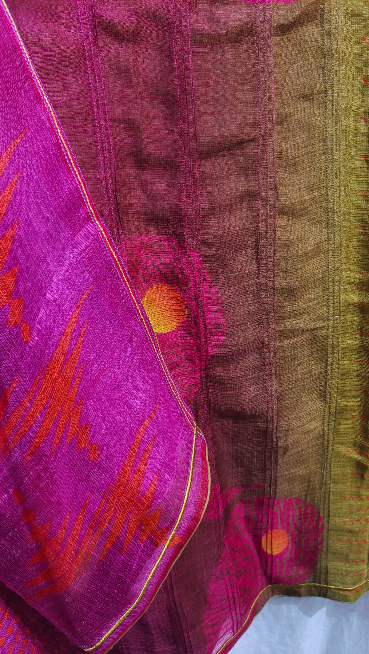 Semi Stitched linen kota Short Tunic