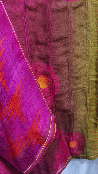 Semi Stitched linen kota Short Tunic