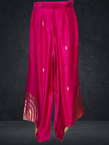 Stitched Chanderi Long Dress