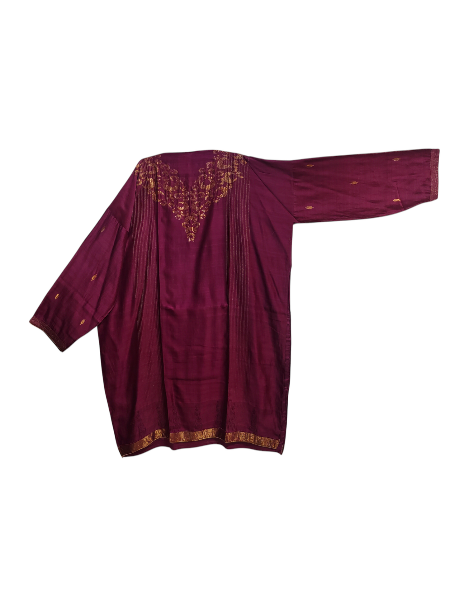 Semi Stitched Formal chanderi Suitset