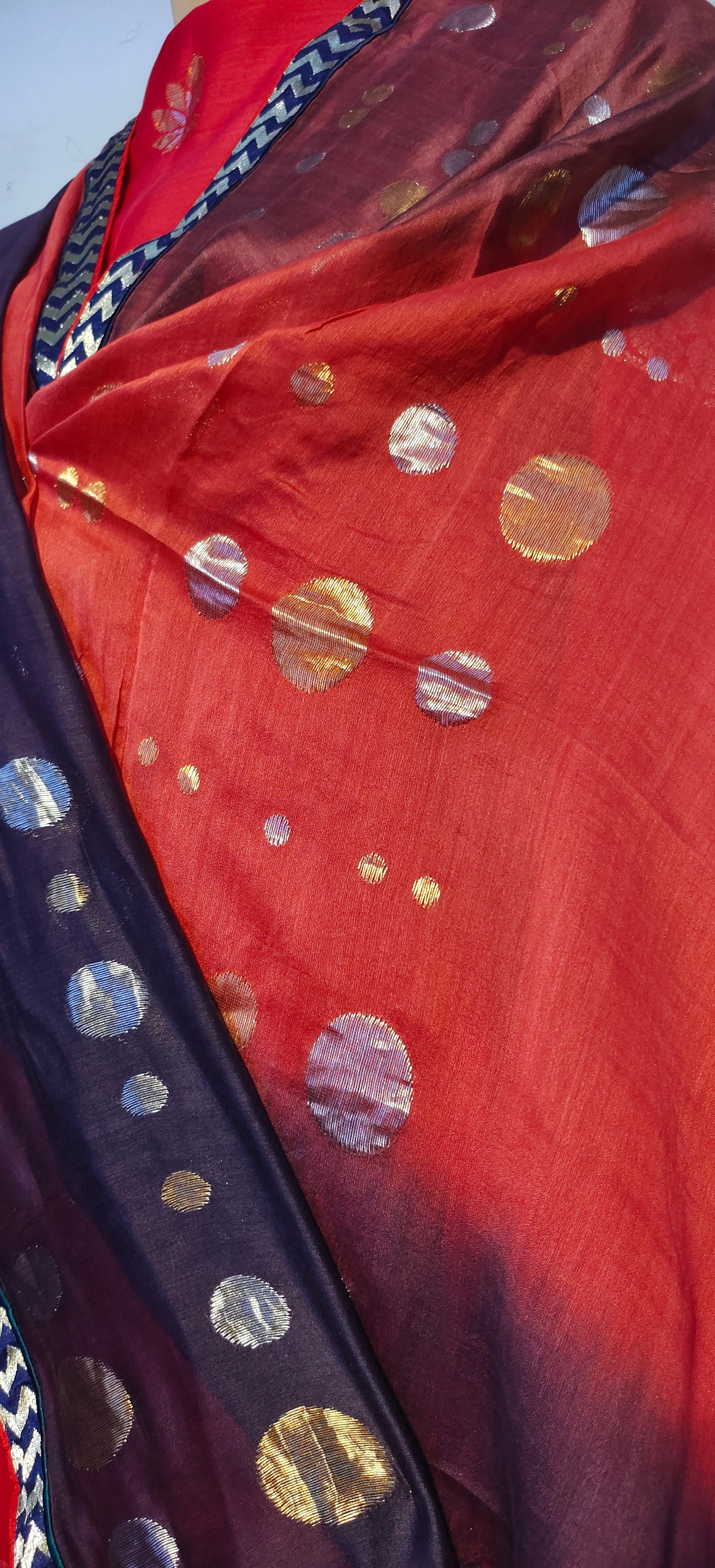 Semi Stitched Formal chanderi Suitset