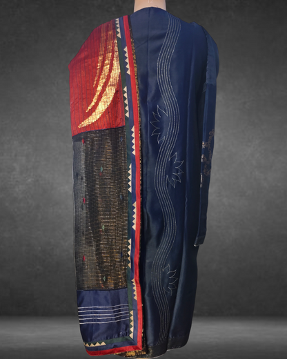 Semi Stitched Formal Chanderi Suit Set VISHAL KAPUR