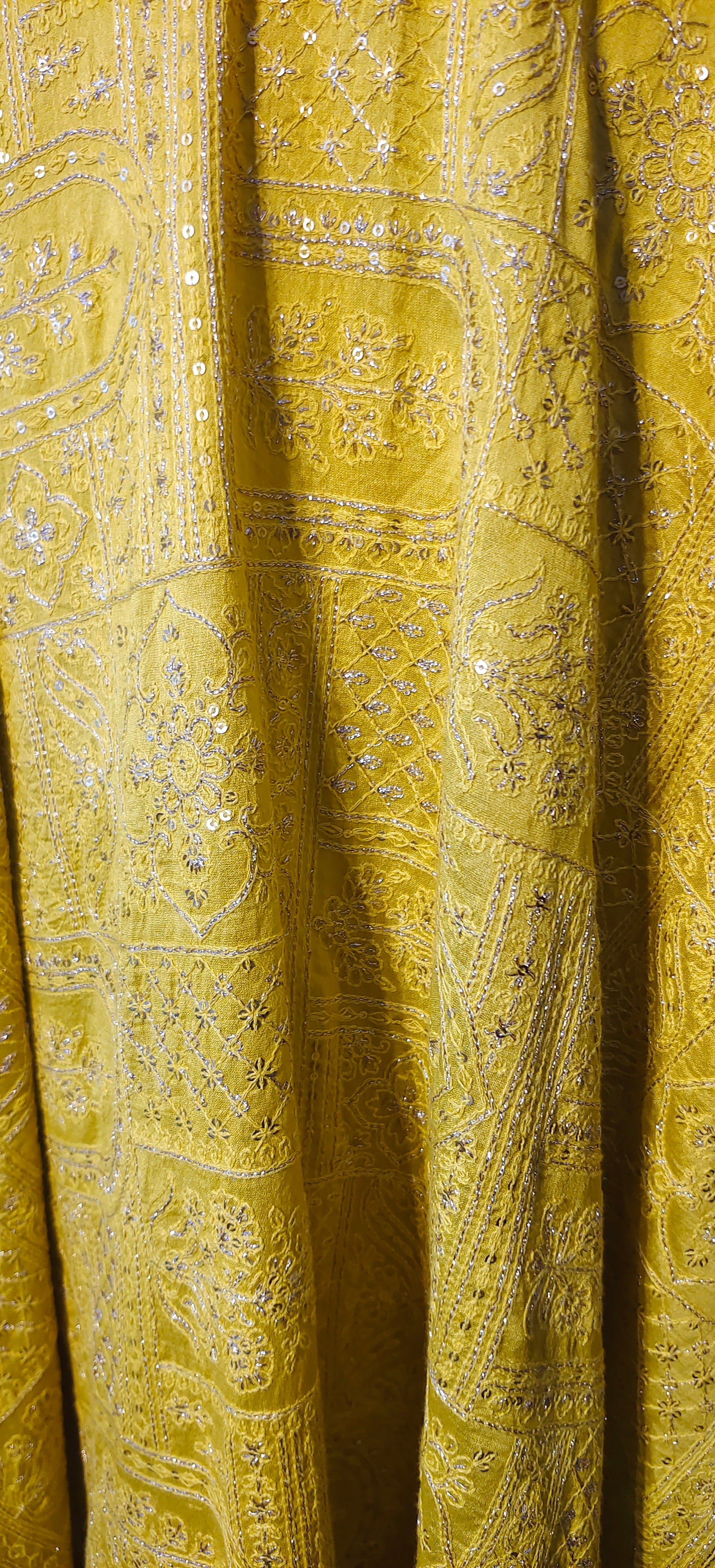 Formal Chanderi Embroidered Skirtset (VKSKT01MAR09) VISHAL KAPUR STUDIO