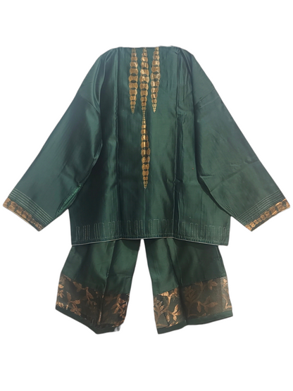 Indowestern chanderi formal coordset
