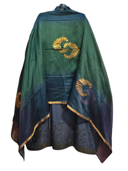 Semi Stitched Formal Chanderi Suitset