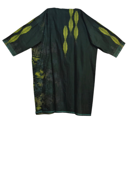 Semi Stitched Chanderi Casual Suitset