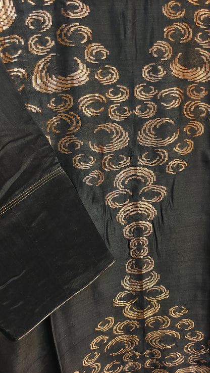 Indowestern chanderi formal dress- Ready size 42