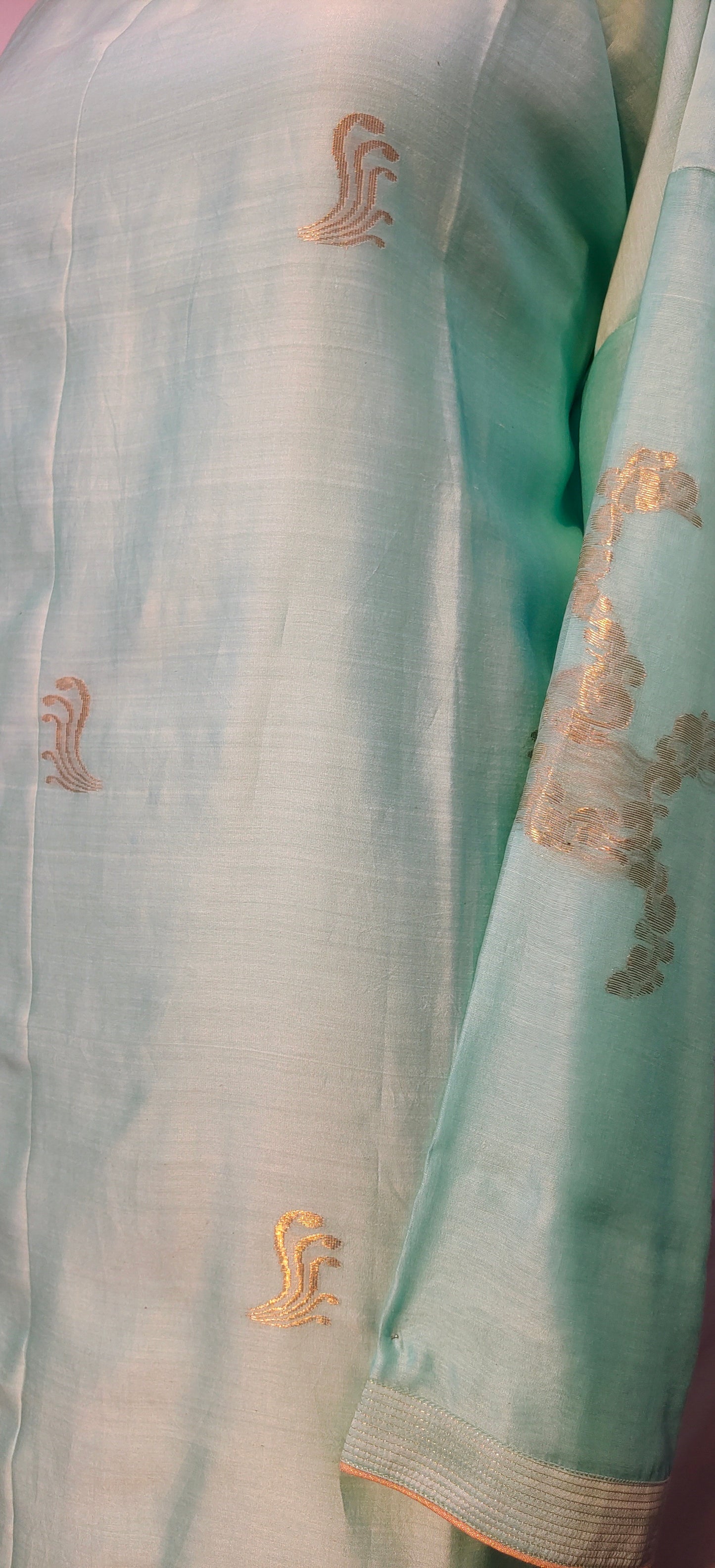 Semi Stitched Formal Chanderi suitset