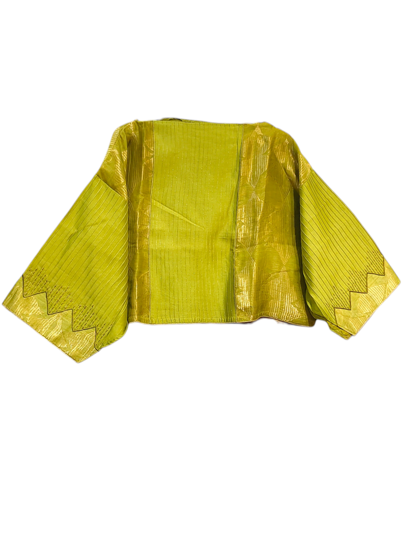 Formal Chanderi Zari Woven With Gota Saree