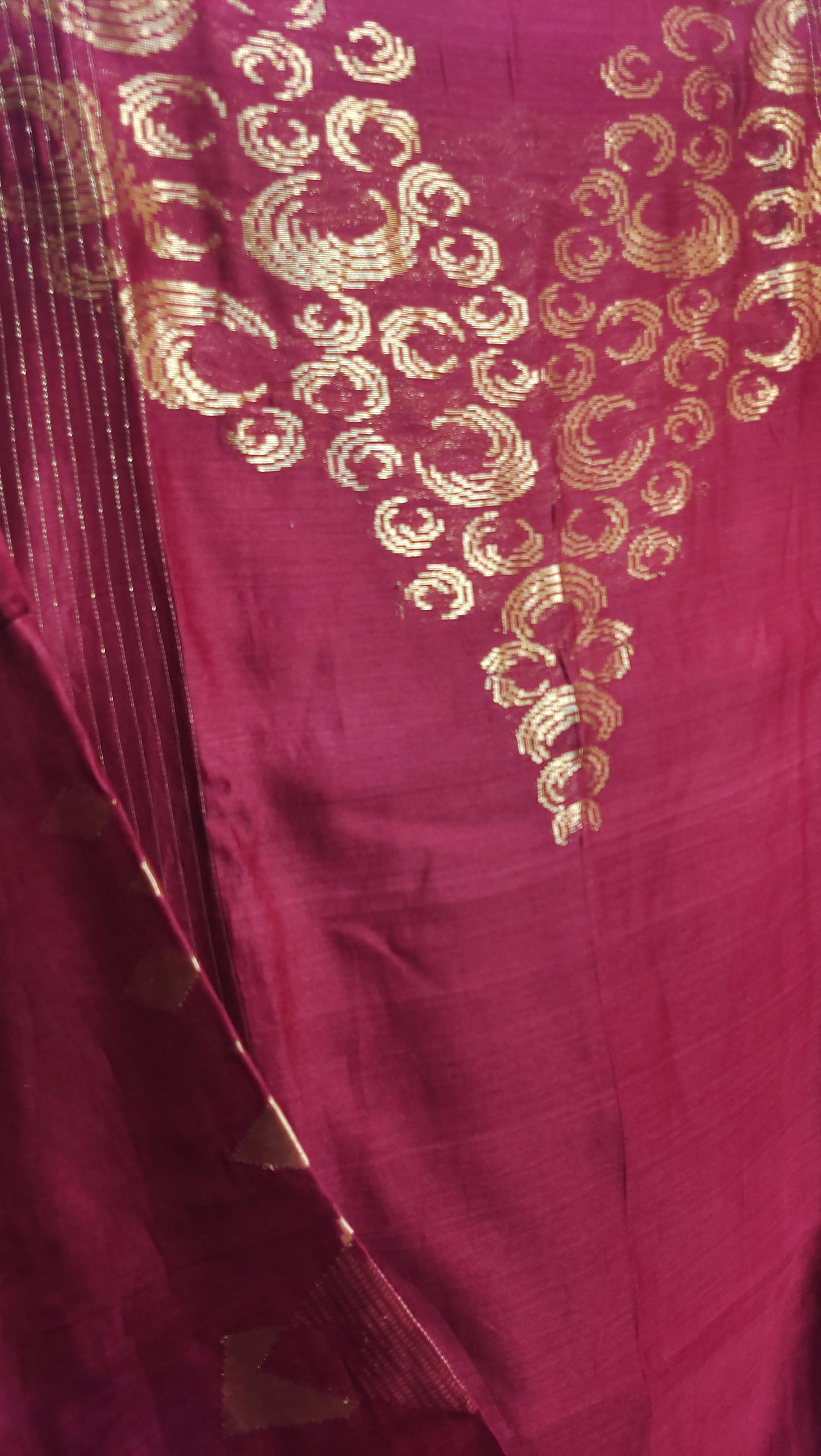 Semi Stitched Formal Chanderi Suitset