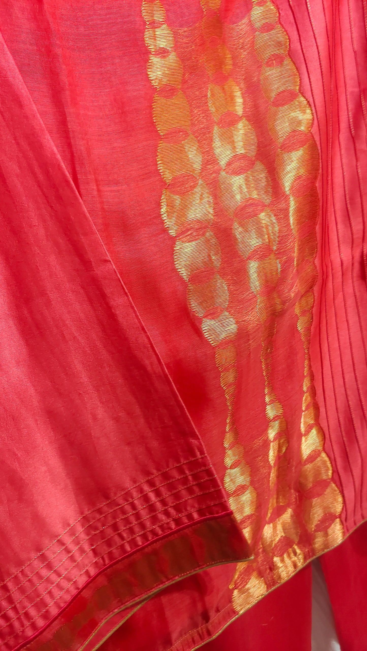 Indowestern chanderi formal coordset