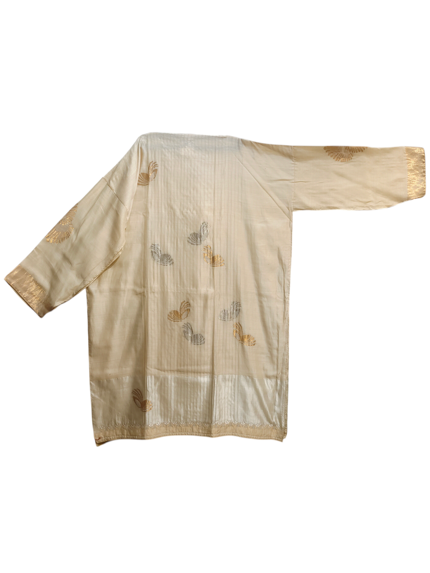 Semi Stitched Formal chanderi Suitset