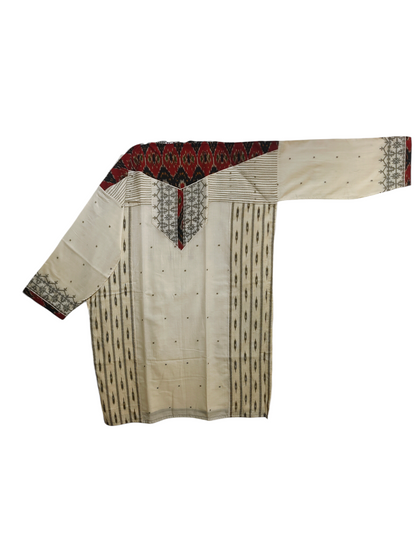 Semi Stitched Formal chanderi Suitset
