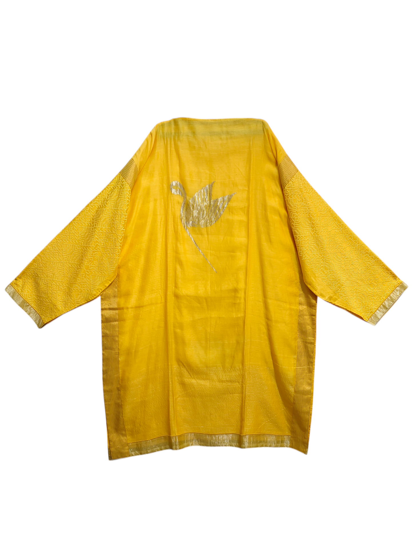 Semi Stitched Formal chanderi Suitset