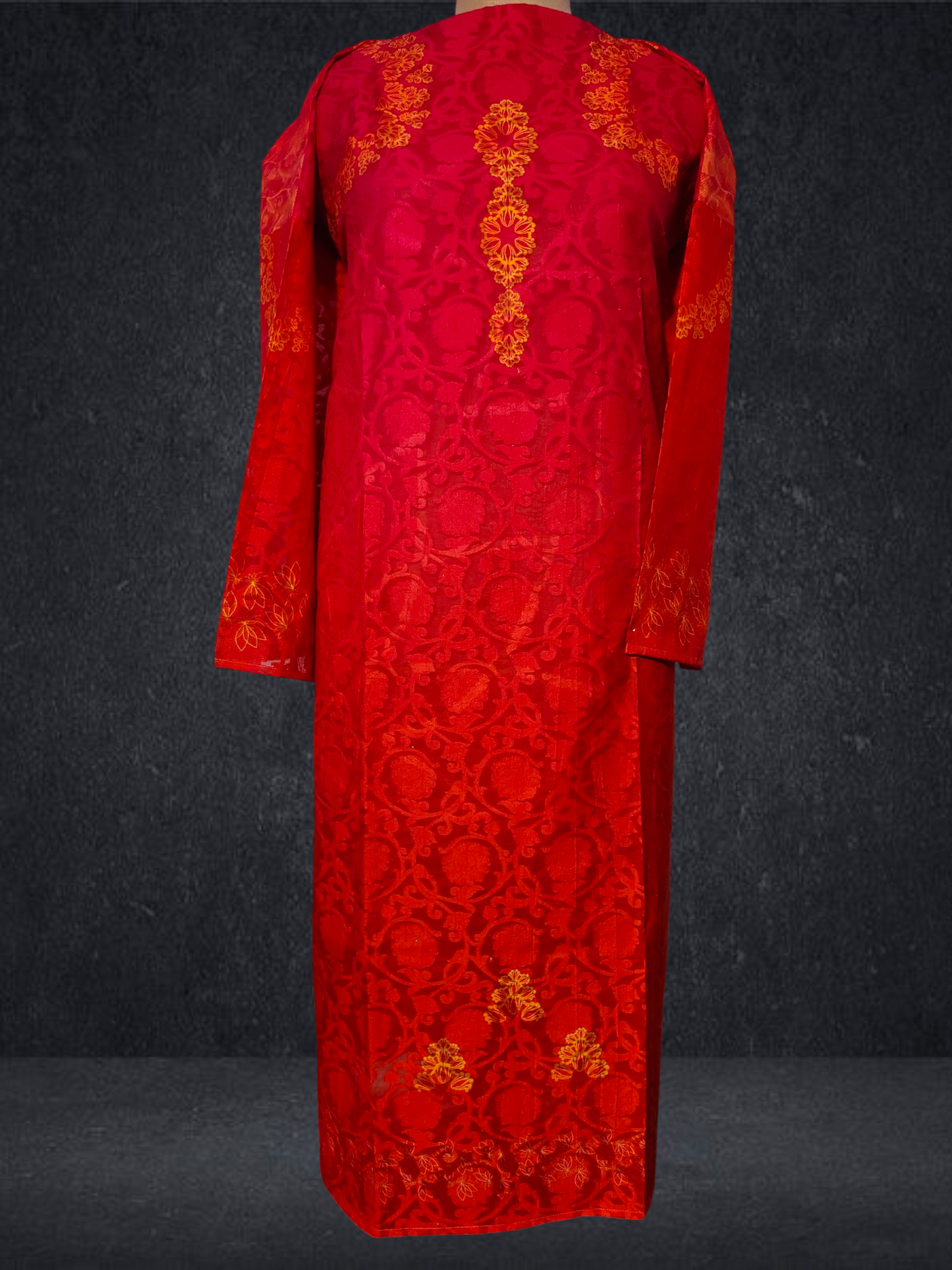 Semi Stitched Chanderi Kurta VISHAL KAPUR