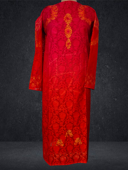 Semi Stitched Chanderi Kurta VISHAL KAPUR