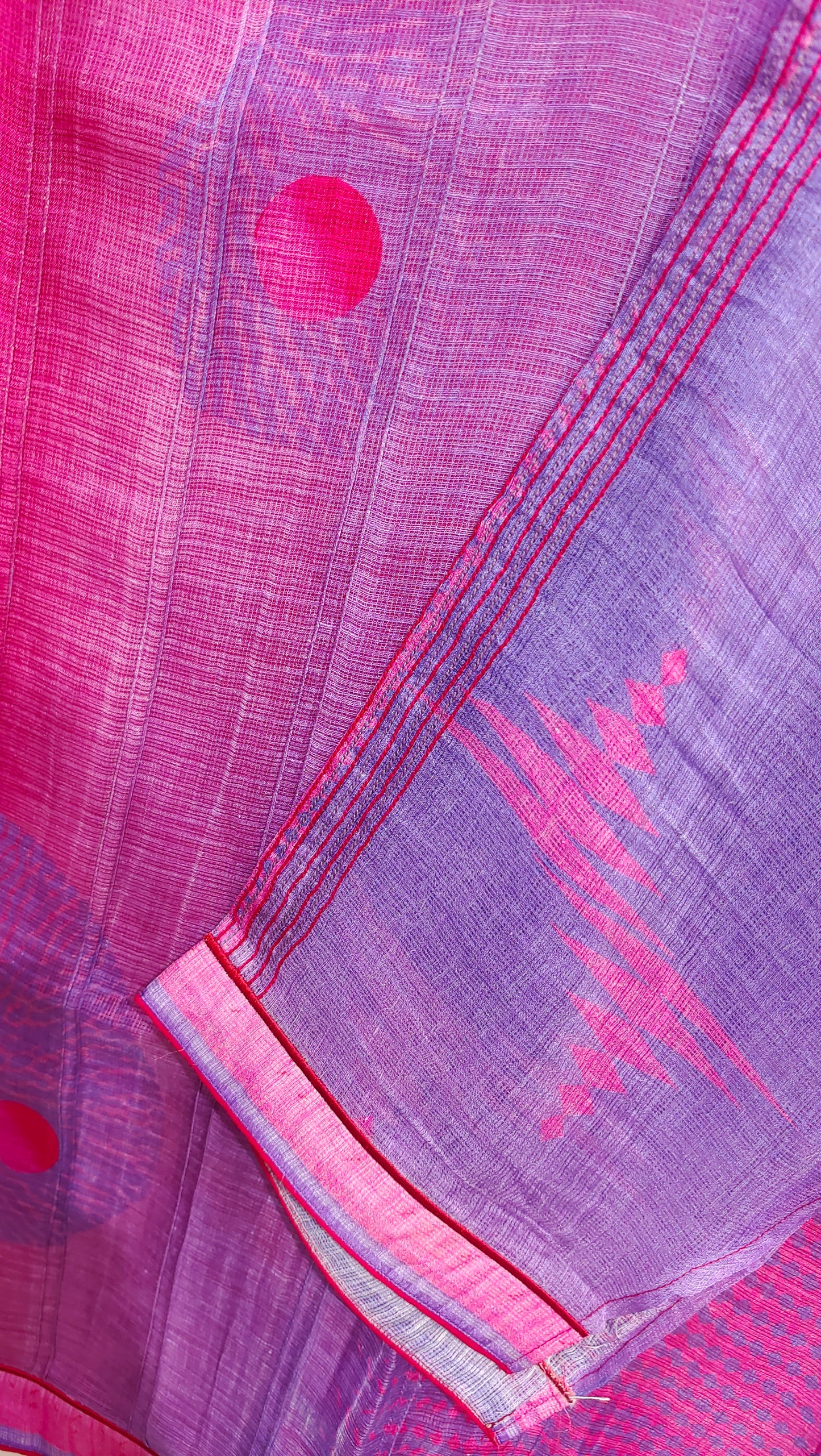 Semi Stitched linen kota Short Tunic