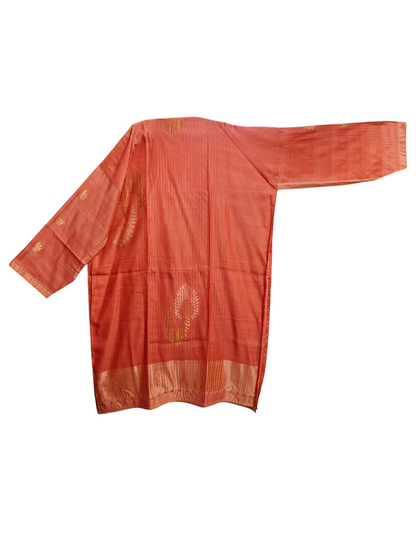 Semi Stitched Formal Chanderi Suitset