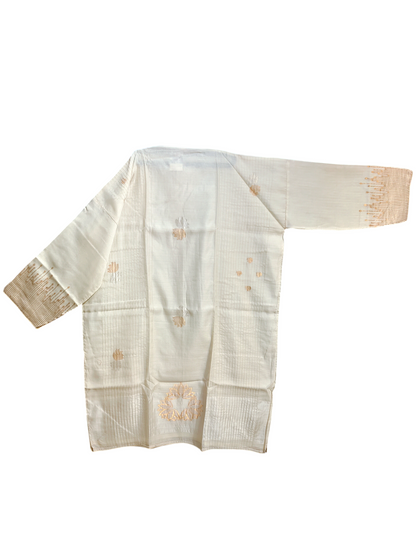 Semi Stitched Formal chanderi Suitset