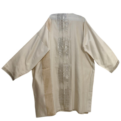 Semi Stitched Chanderi Formal Suitset