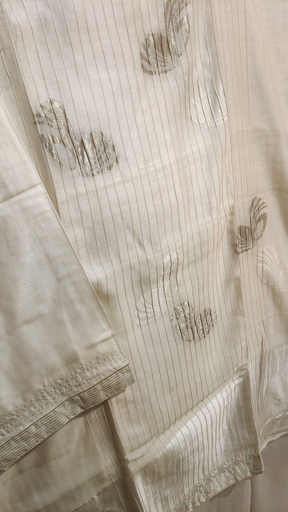 Semi Stitched Formal Chanderi Suitset