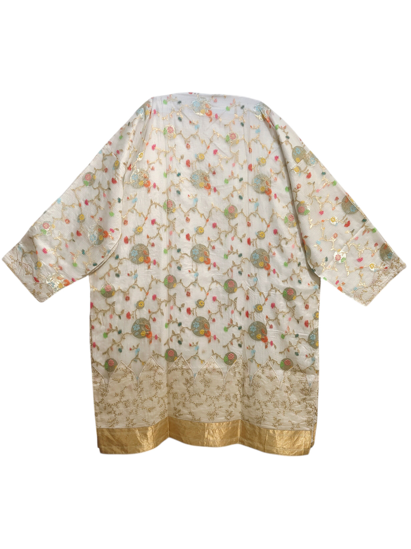 Semi Stitched Formal chanderi Suitset