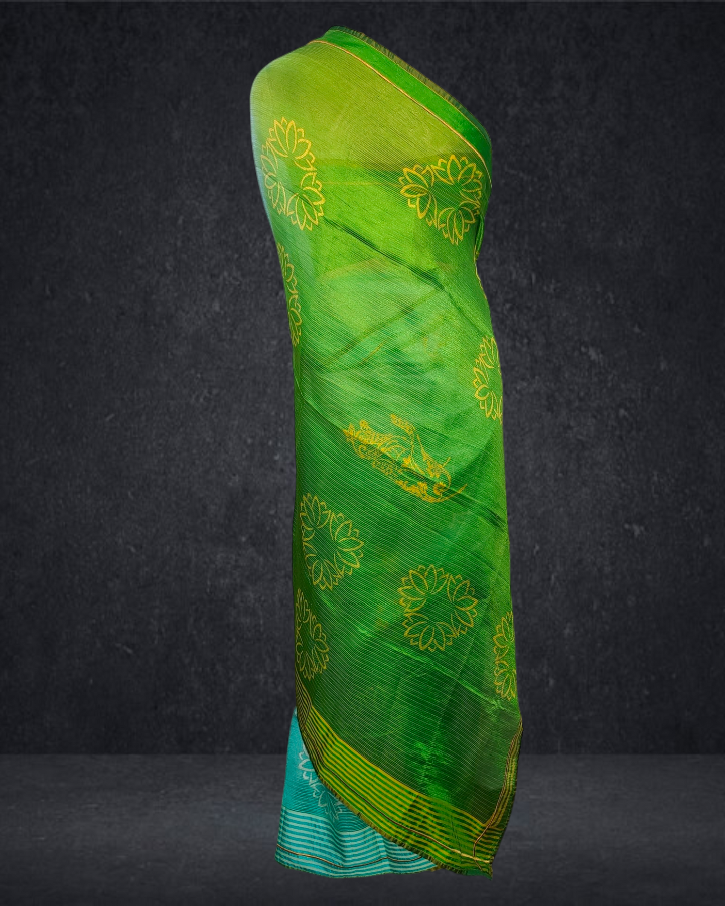 Printed Silk Saree (VKSRJUN208s) - VISHAL KAPUR