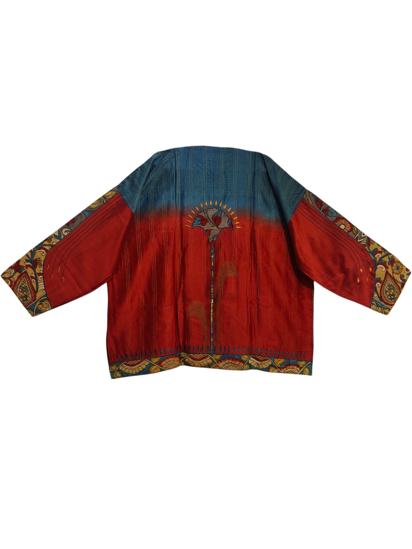 Semistitched Chanderi Jacket