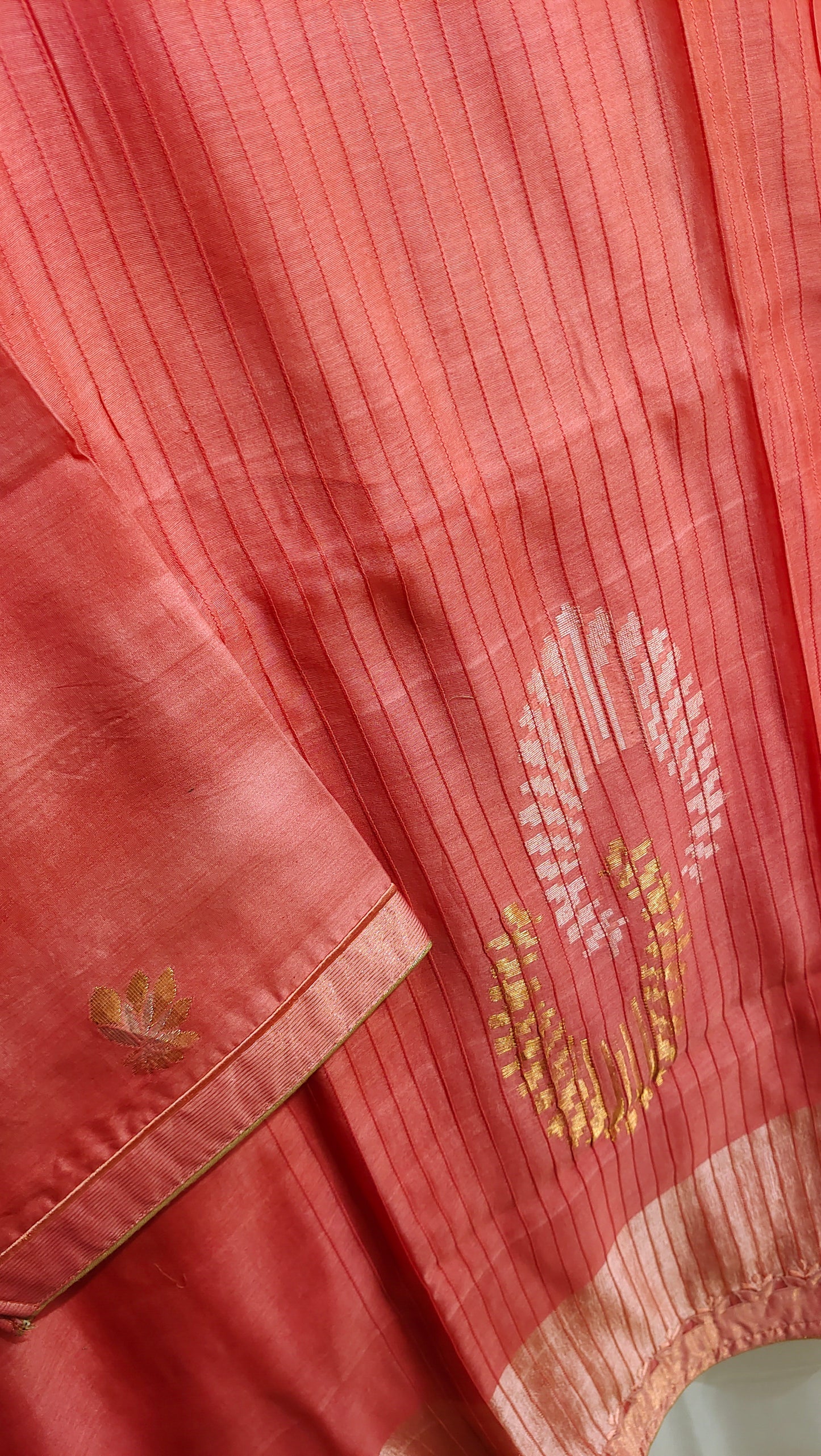 Semi Stitched Formal Chanderi Suitset