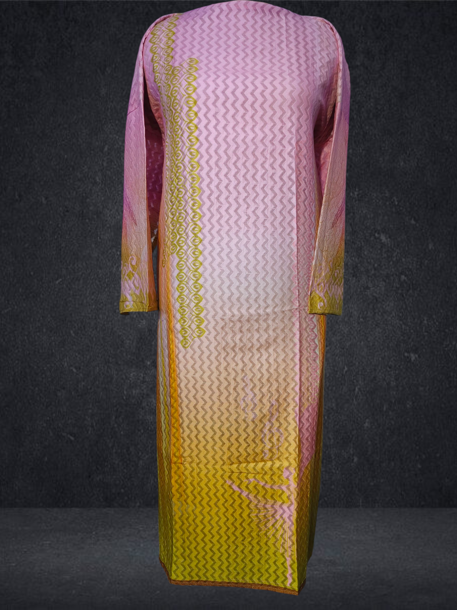 Semi Stitched Chanderi Casual Suitset VISHAL KAPUR