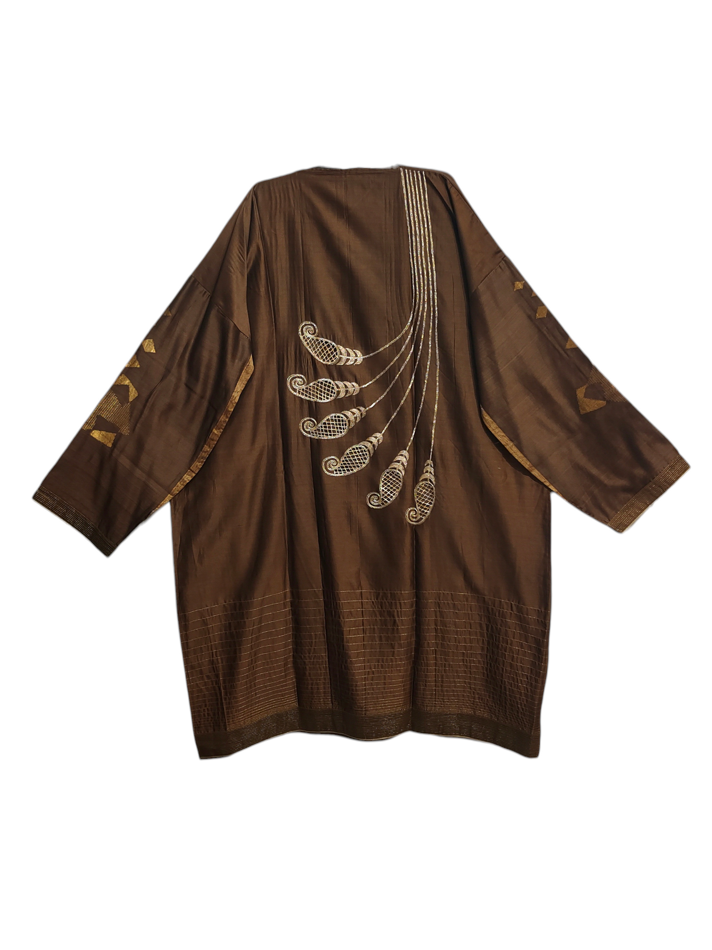 Semi Stitched Formal chanderi Suitset