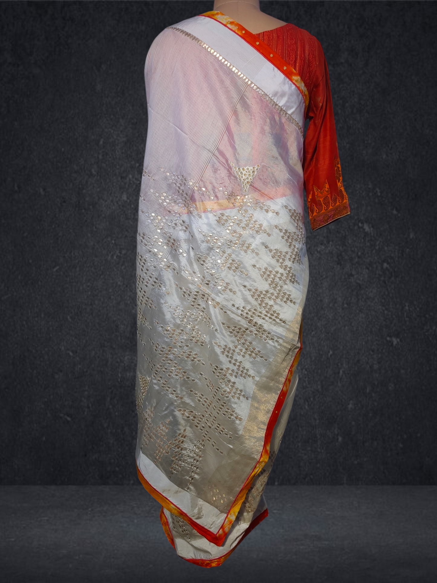 Formal Chanderi Gota Patti Saree