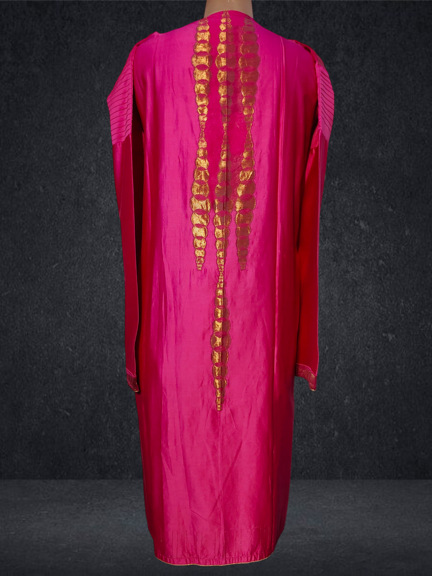Semi Stitched Formal chanderi Kurta