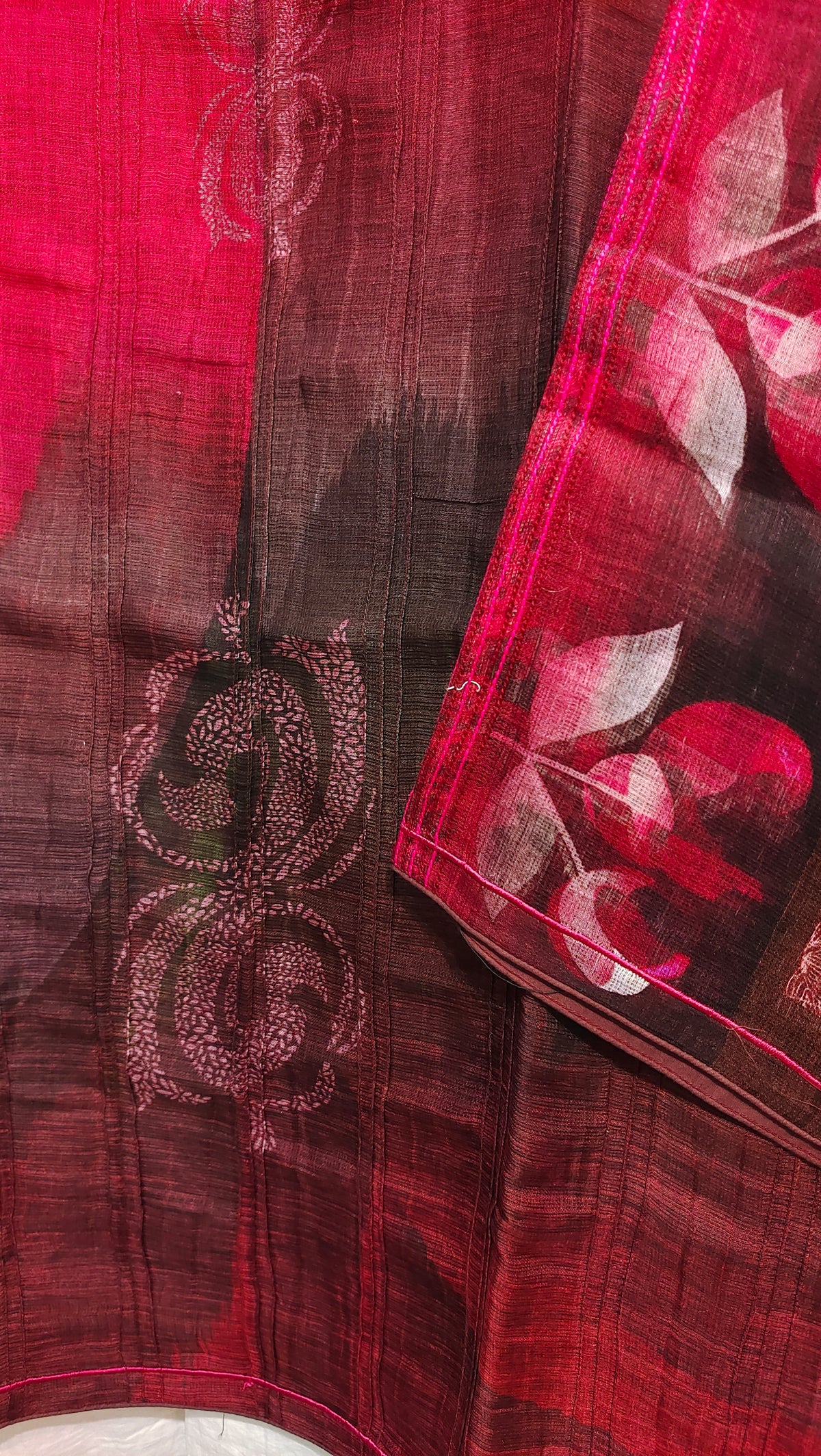 Semi Stitched linen kota Short Tunic