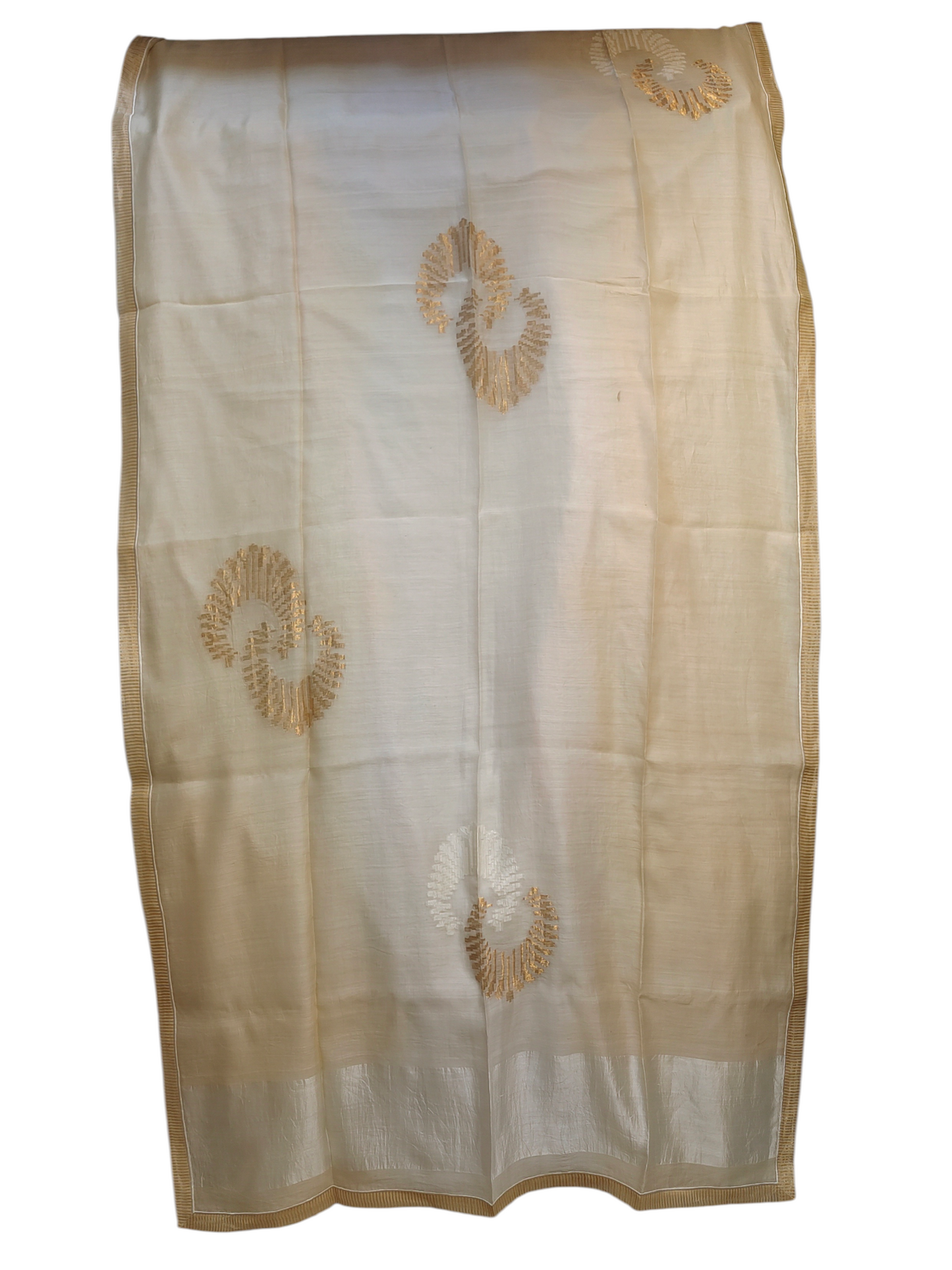 Semi Stitched Formal chanderi Suitset