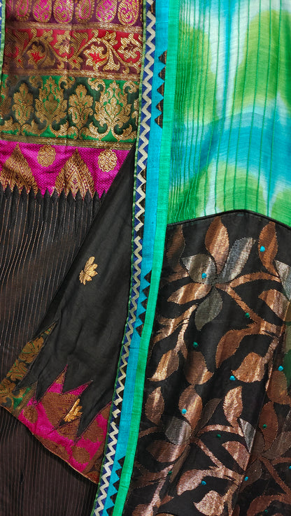 Semi Stitched Formal Chanderi Suitset