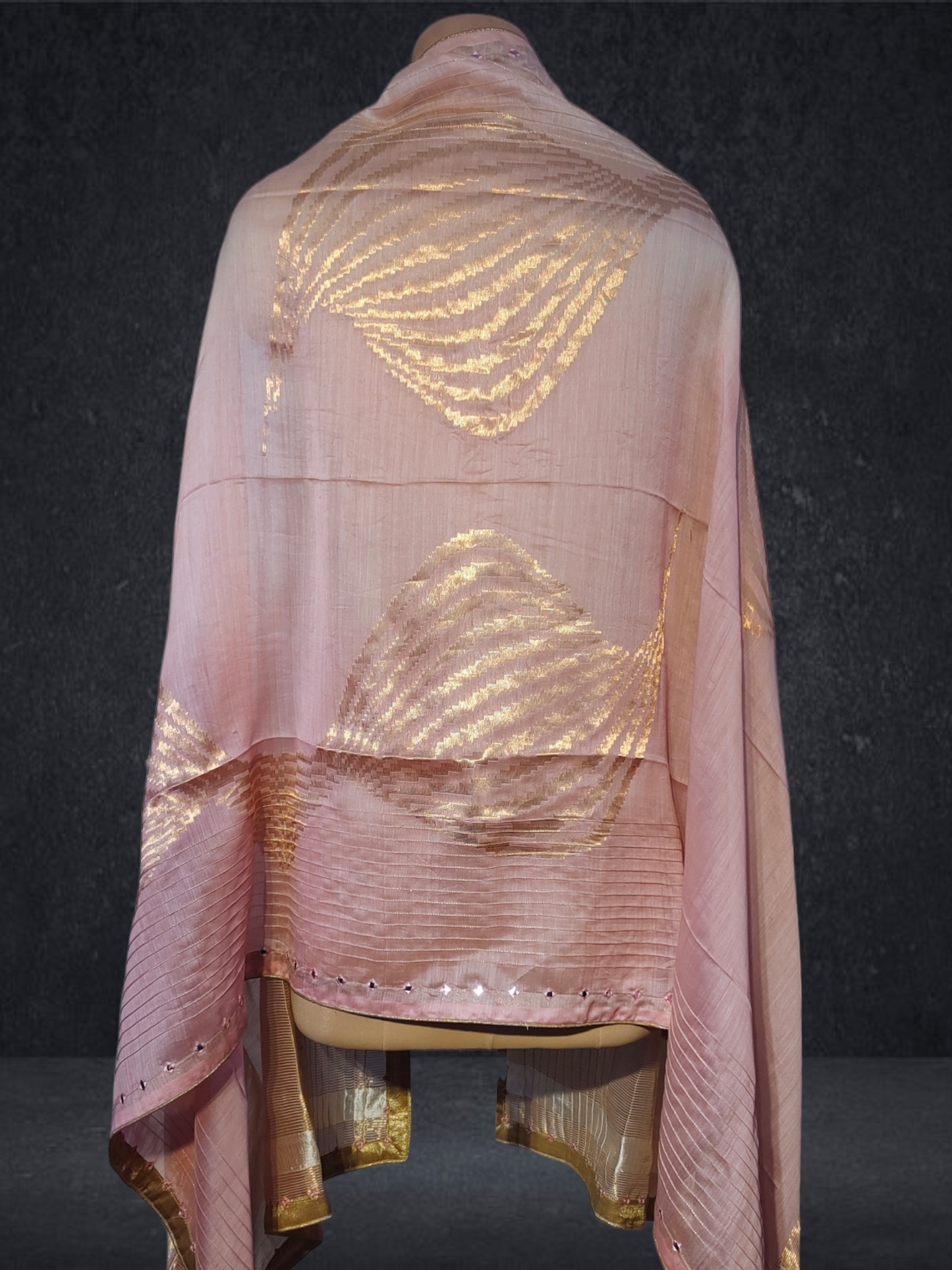 Chanderi Zari Woven Dupatta