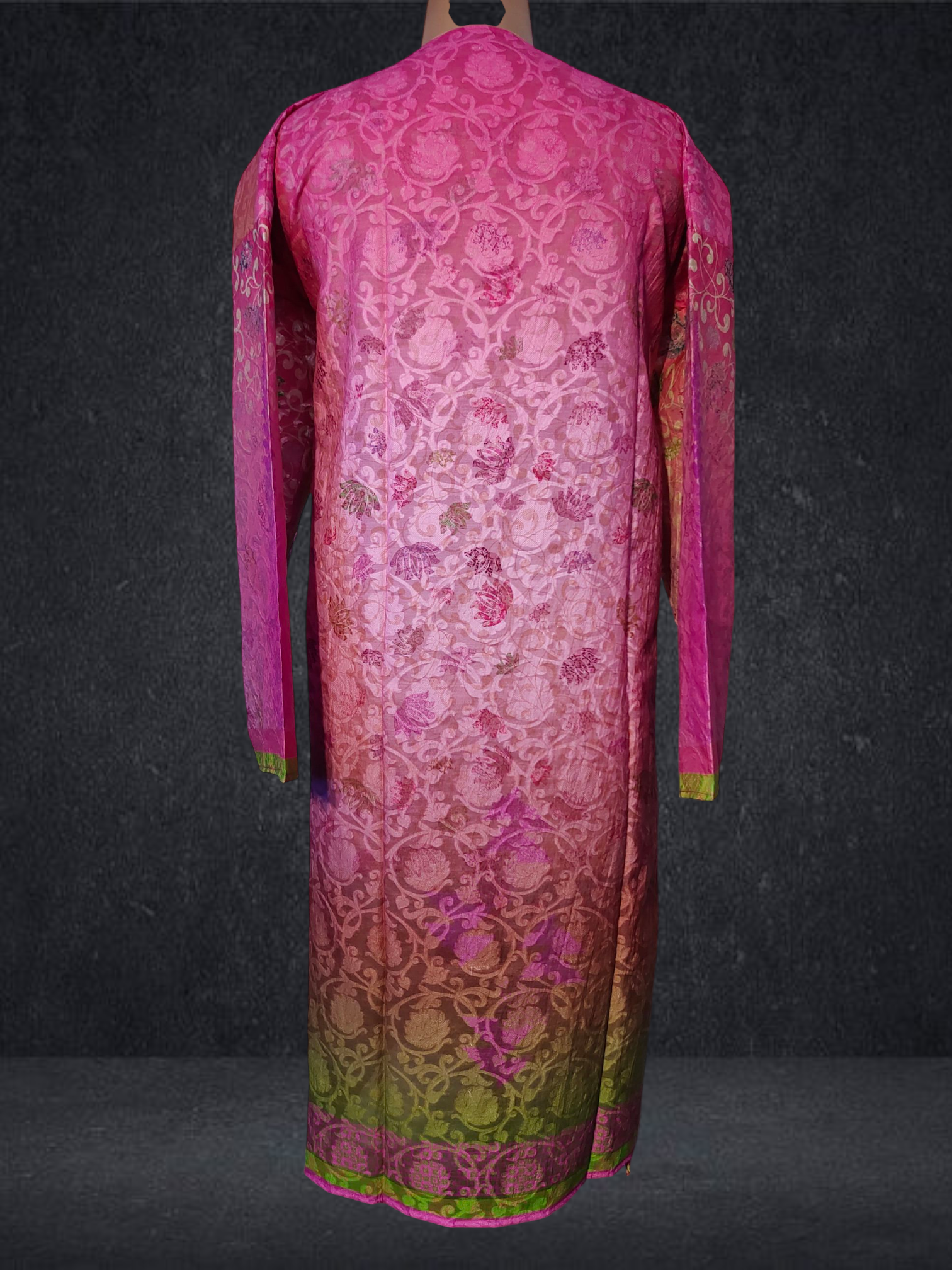 Semi Stitched Chanderi Kurta VISHAL KAPUR