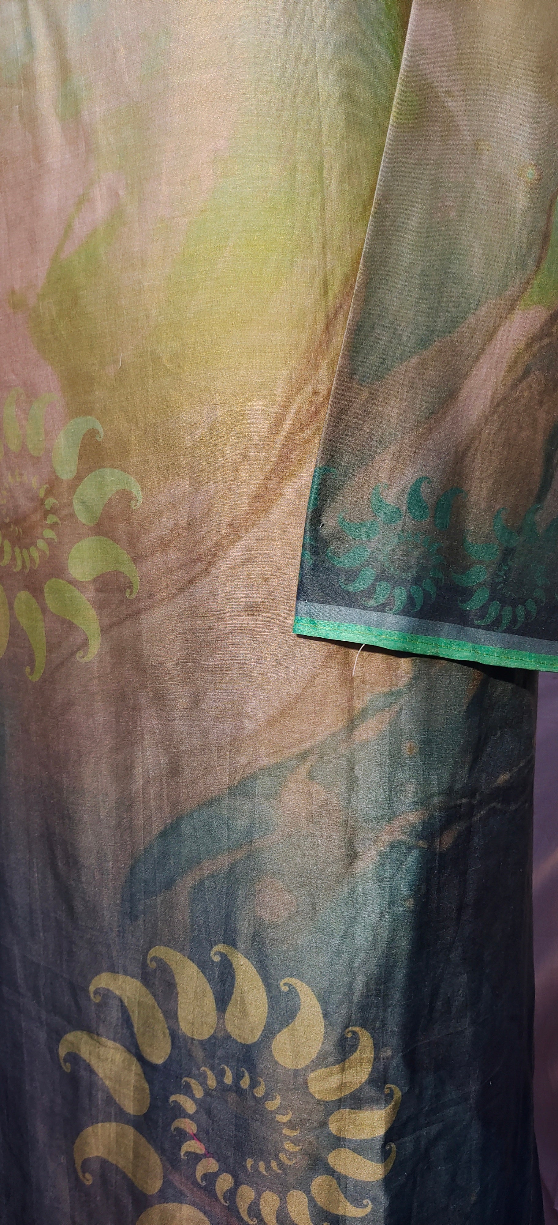 Semi Stitched Chanderi Kurta VISHAL KAPUR