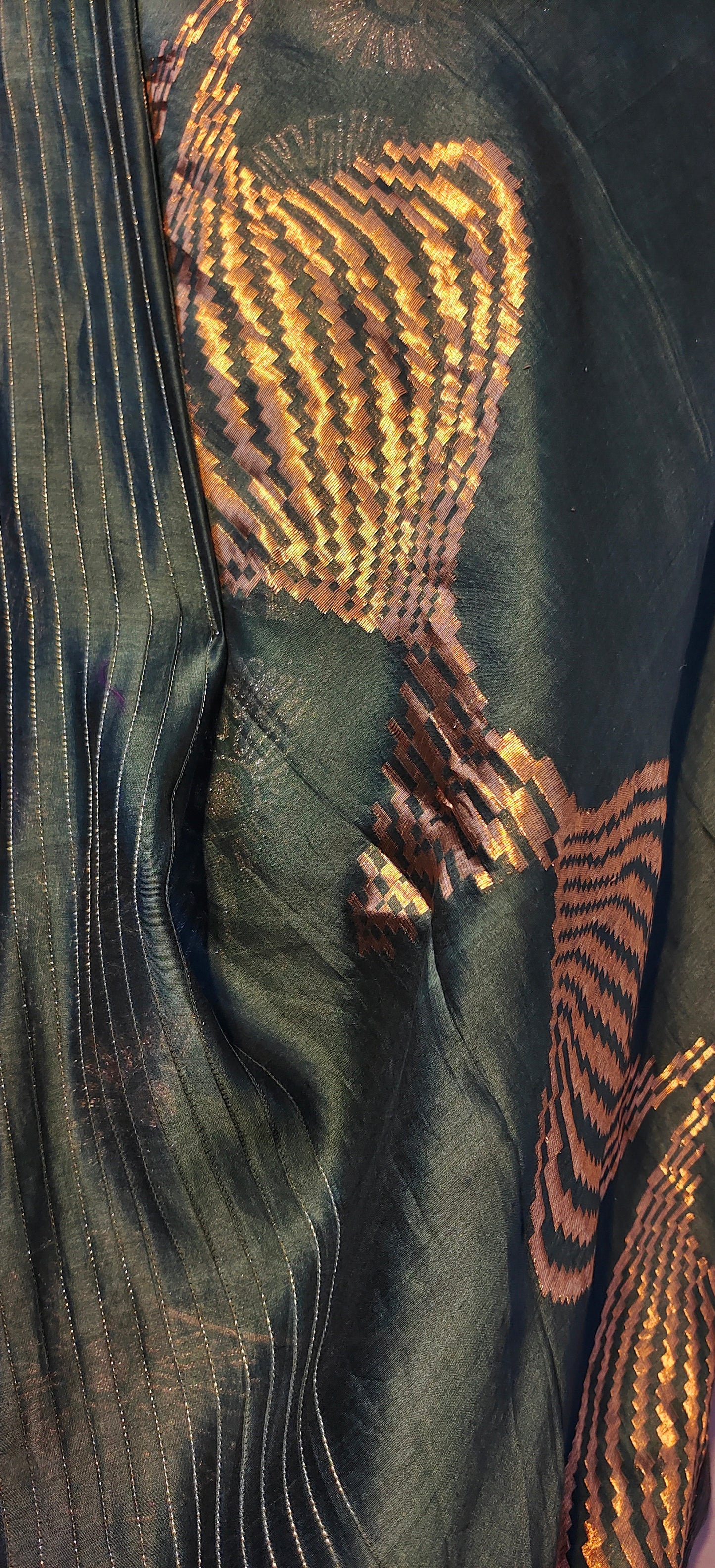 Semi Stitched Formal chanderi Suitset