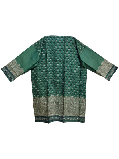 Semi Stitched Chanderi Casual kurta