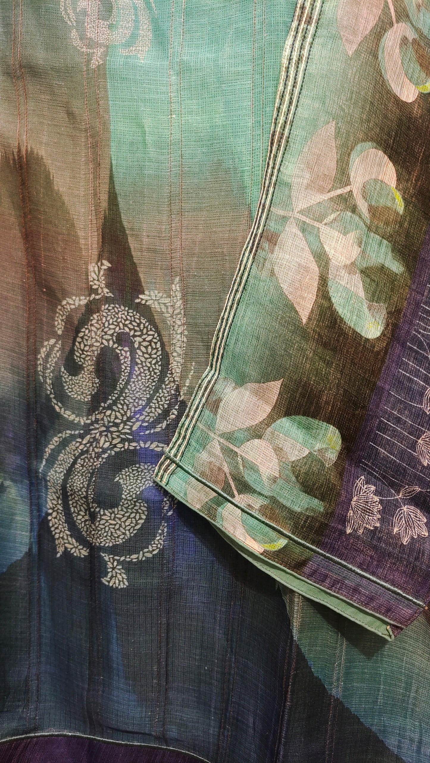 Semi Stitched linen kota Short Tunic