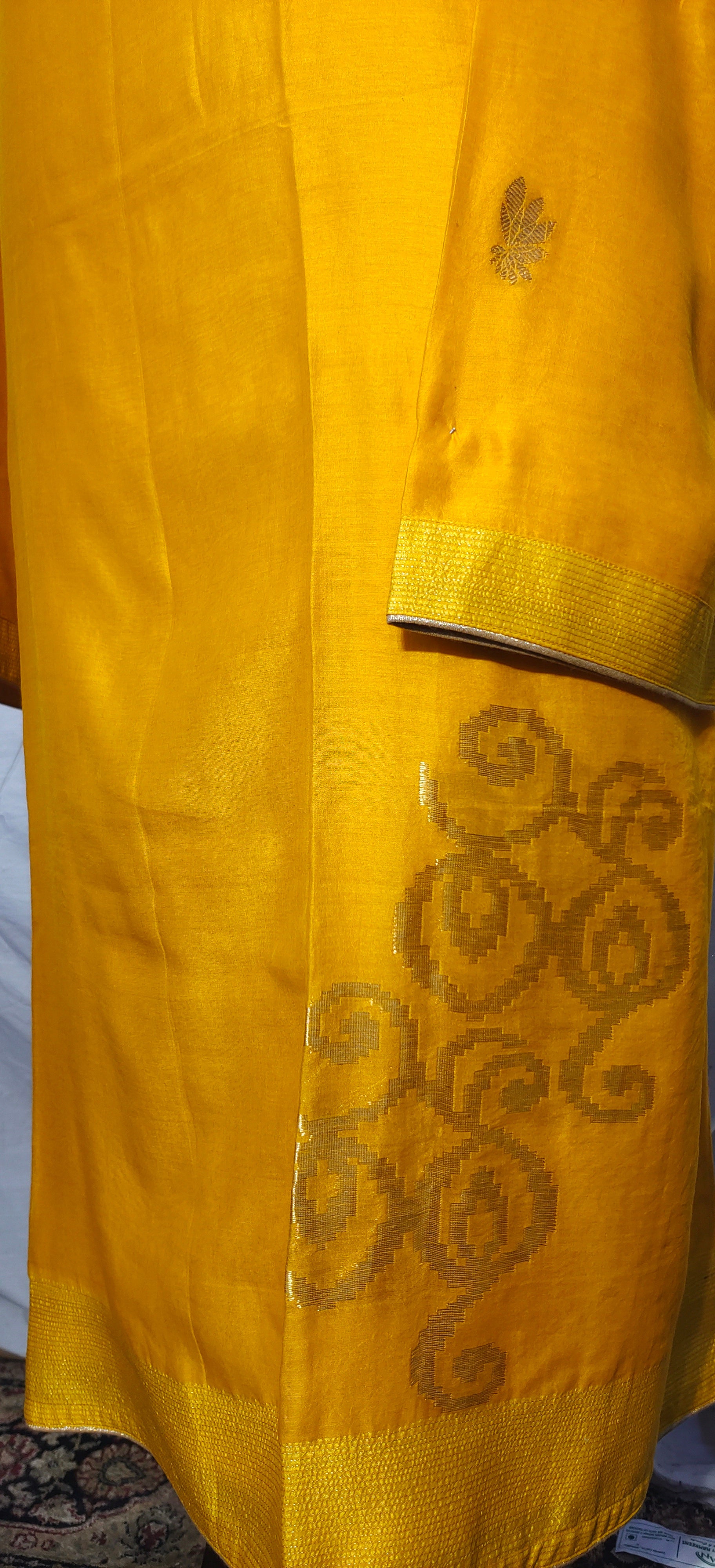 Semi Stitched Formal chanderi Suitset VISHAL KAPUR