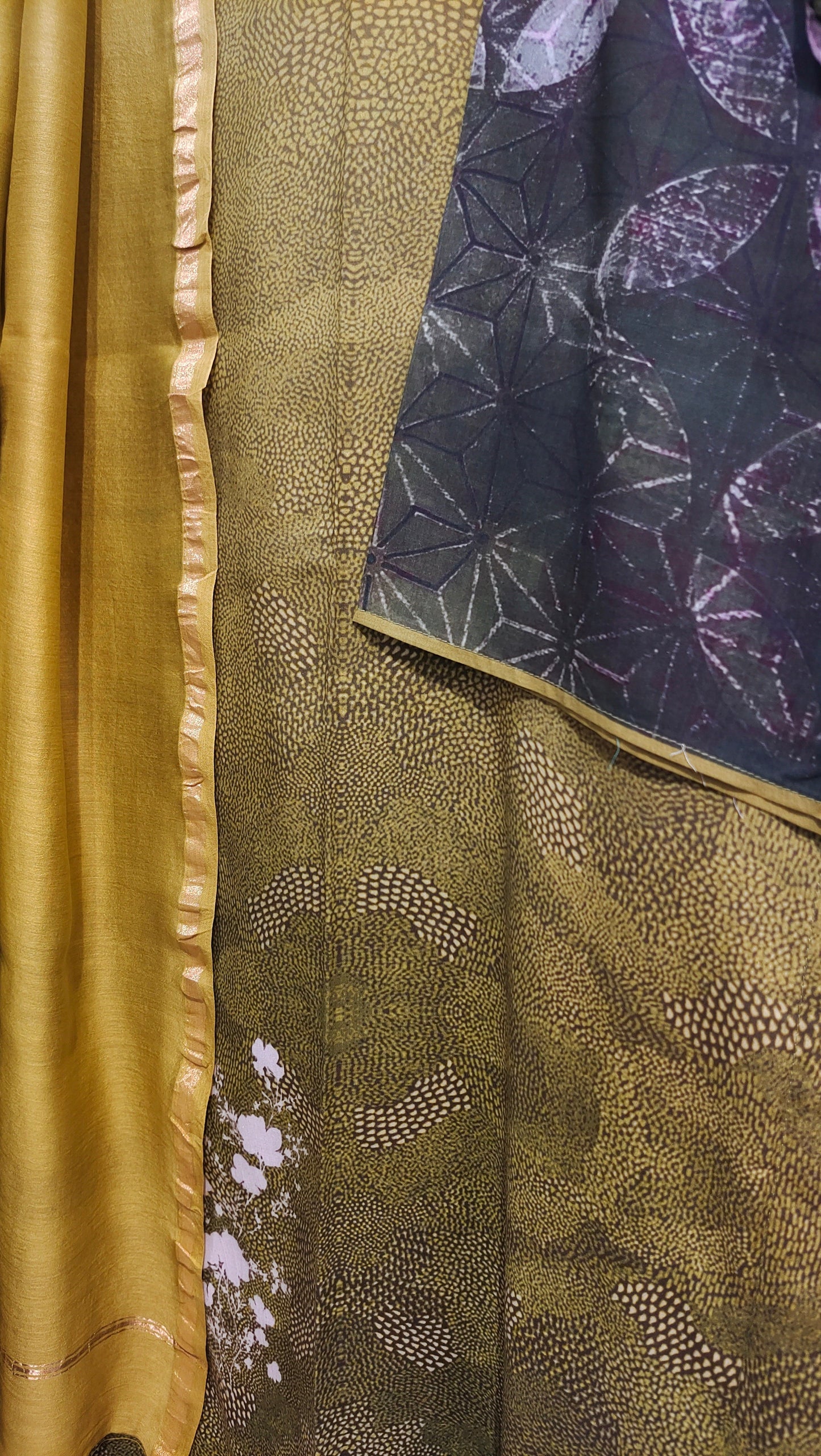 Semi Stitched Cotton Casual Suitset VISHAL KAPUR