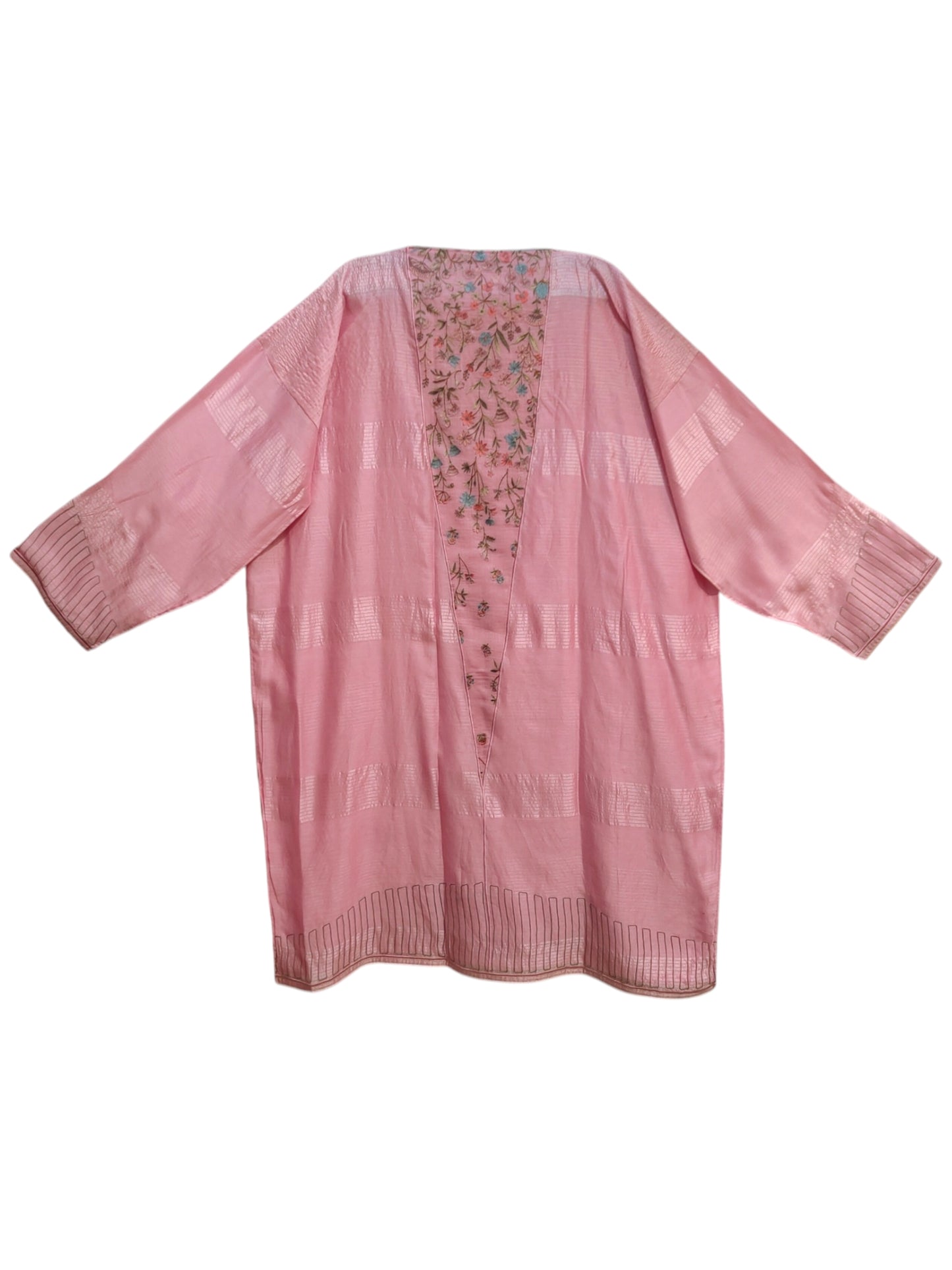 Semi Stitched Chanderi Formal Suitset