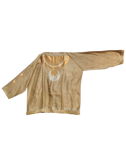 Indowestern chanderi formal coordset