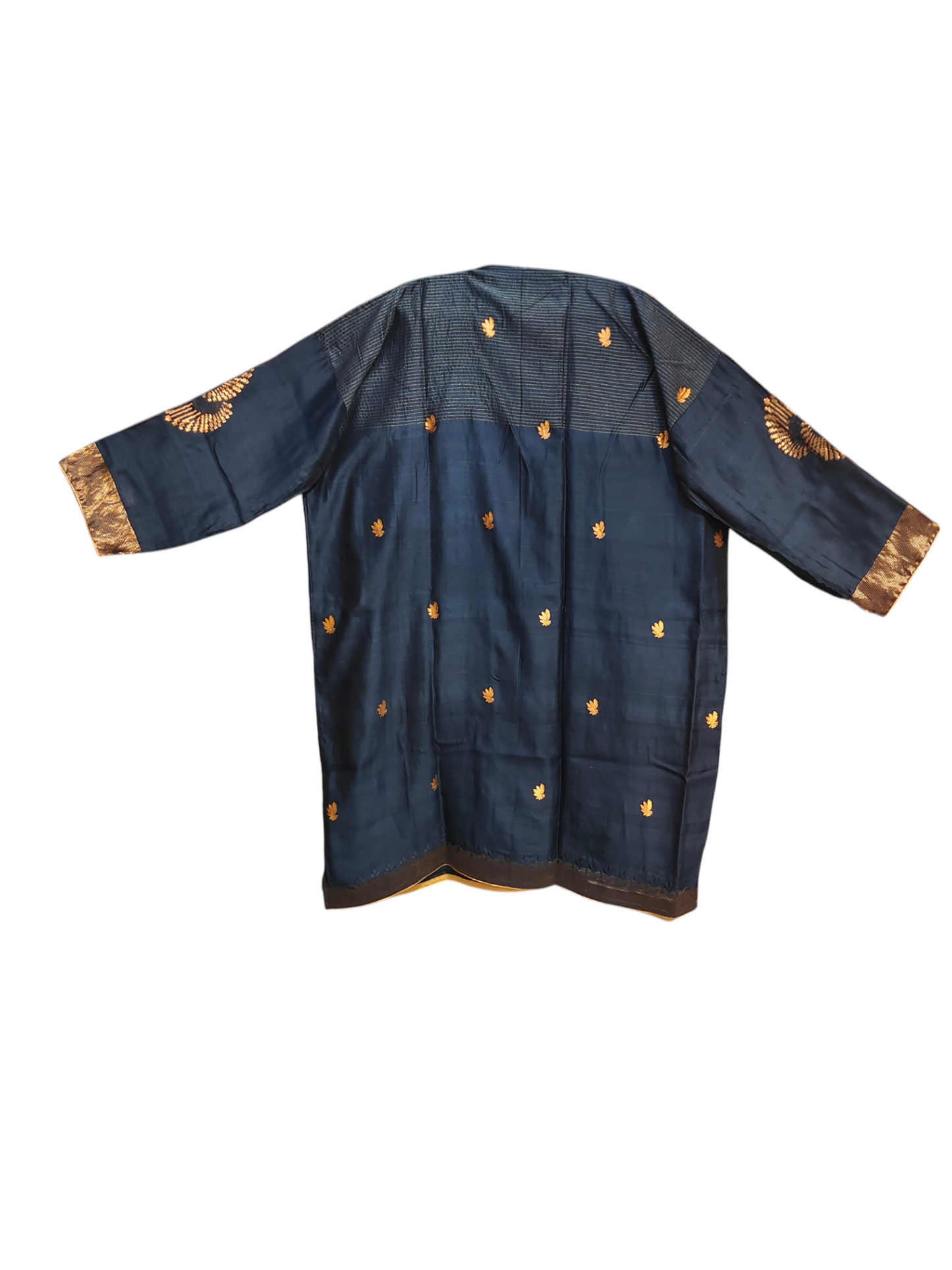 Semi Stitched Chanderi Formal Suitset