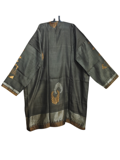 Semi Stitched Formal chanderi Suitset