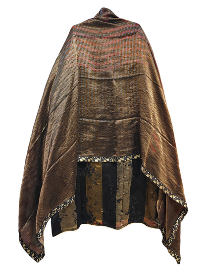 Semi Stitched Formal chanderi Suitset