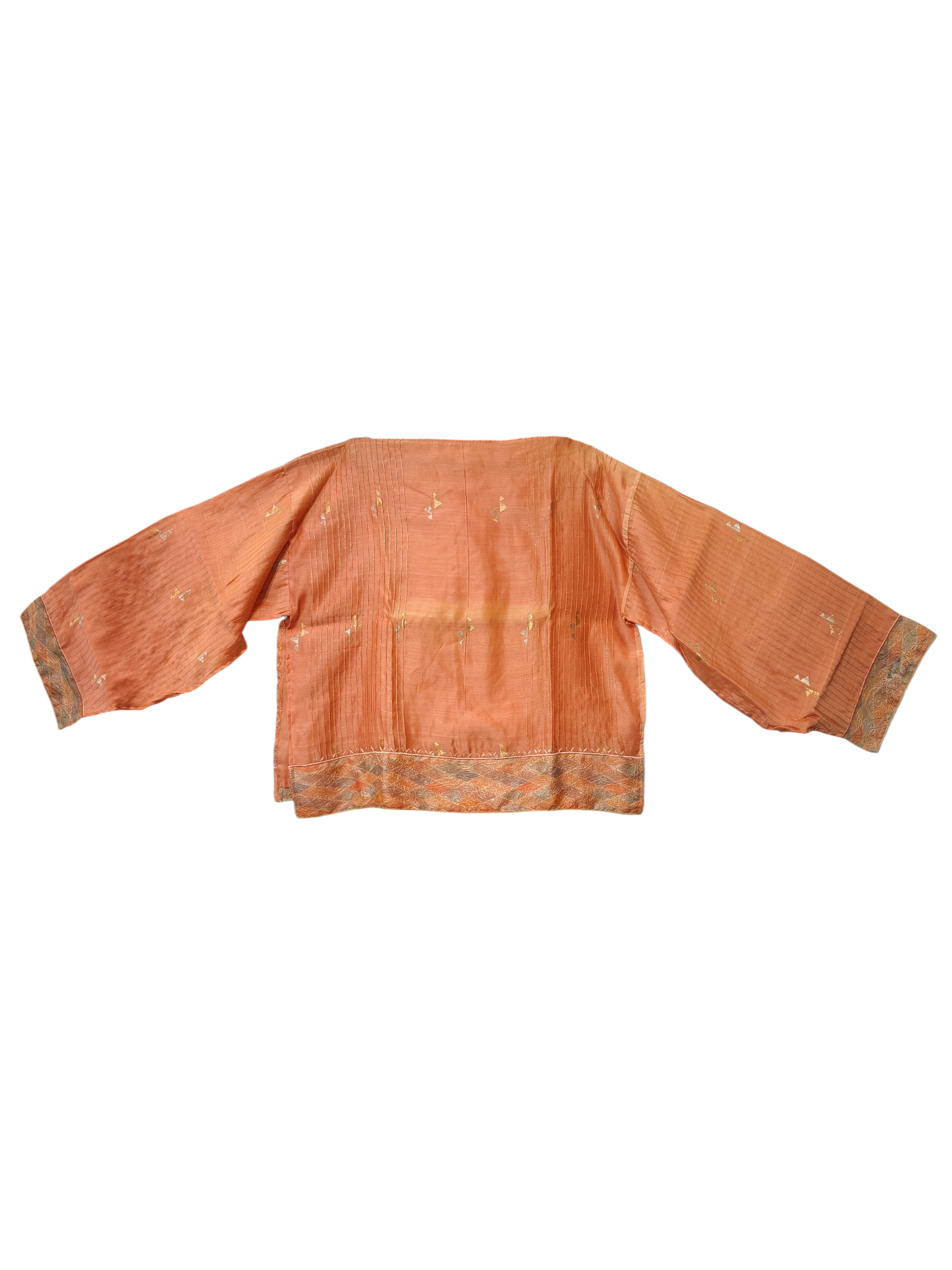 Formal Pure Silk Tissue Applique Saree